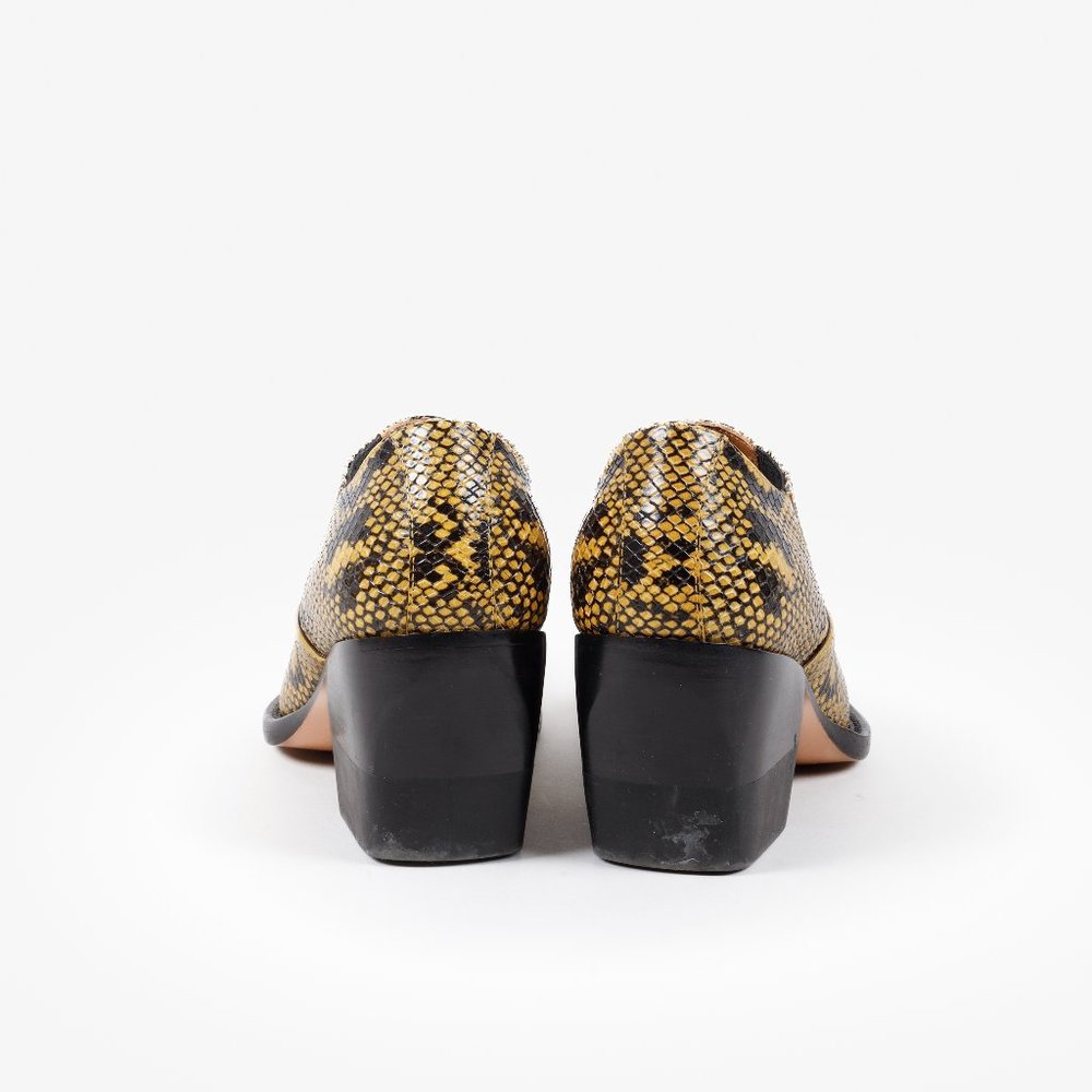 Chlo Rylee Short Python Boots - image 3